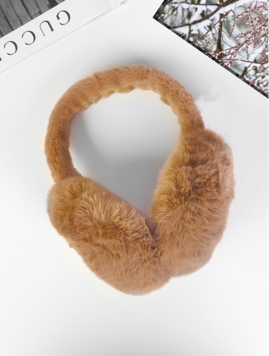 Solid Color Plush Earmuff